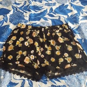Floral shorts